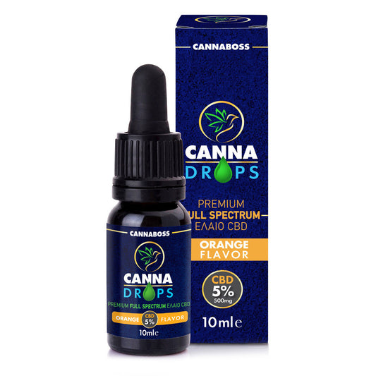 Full Spectrum CBD Oil Orange Flavor 10ml